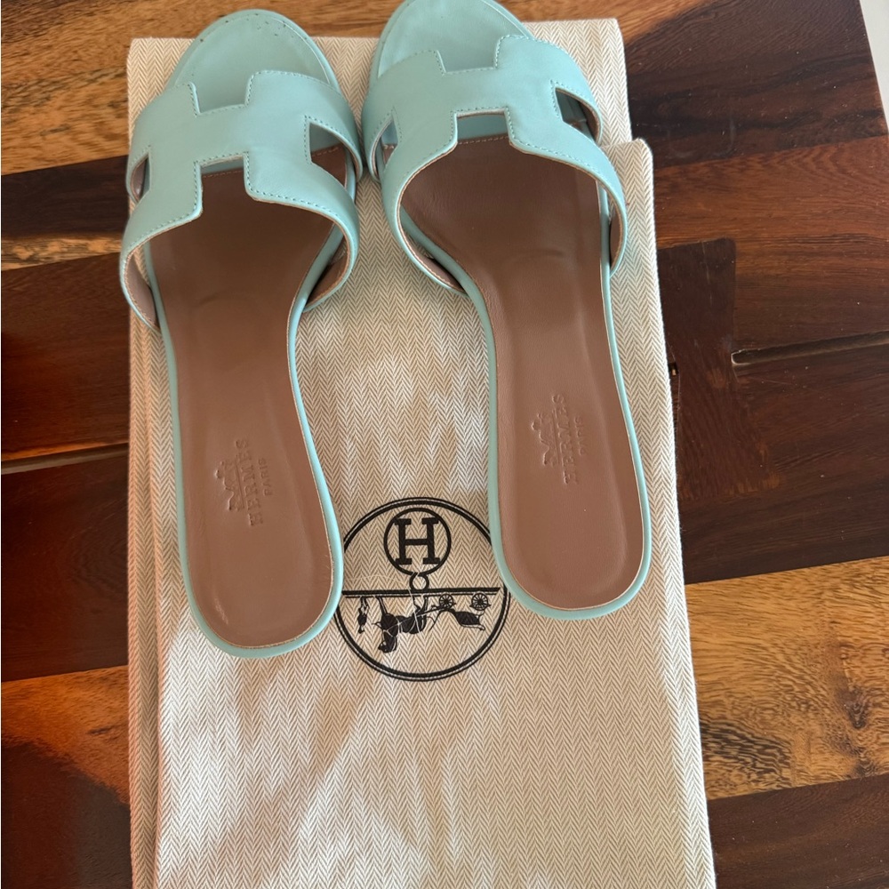 Hermes “H” Oasis Sandals.